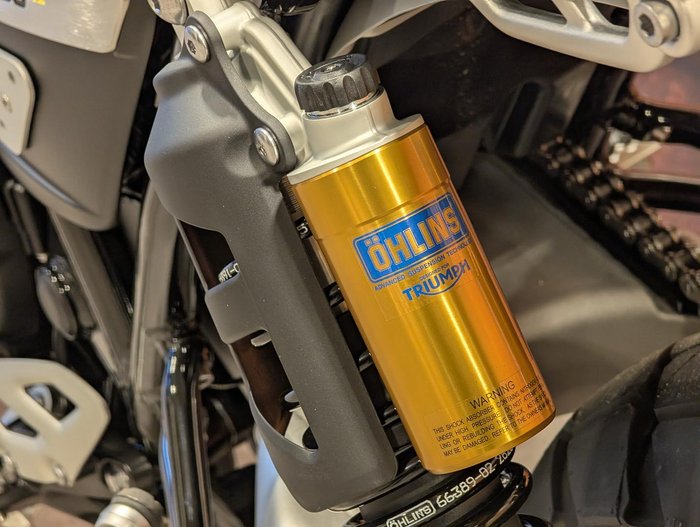 2026 Triumph Scrambler XE Scrambler White