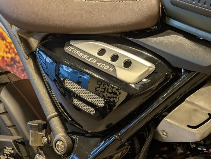 2025 Triumph Scrambler 400 X Scrambler Green