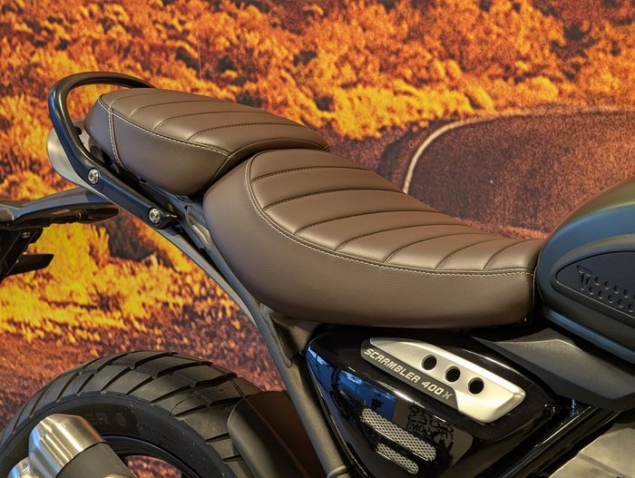 2025 Triumph Scrambler 400 X Scrambler Green