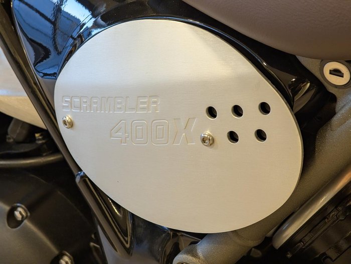 2025 Triumph Scrambler 400 X Scrambler Green