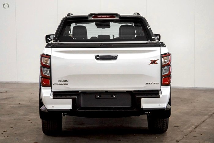 2025 Isuzu D-MAX X-TERRAIN MY25.5 4X4 Dual Range Moonstone White