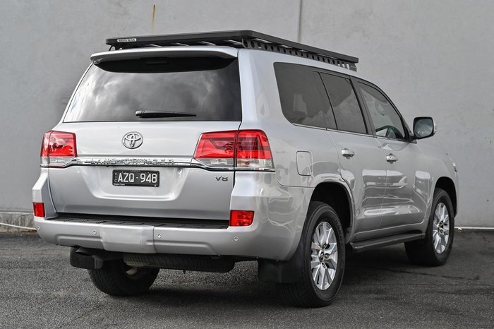 2019 Toyota Landcruiser VX VDJ200R 4X4 Dual Range Silver Pearl