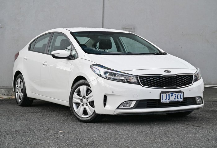 2017 Kia Cerato S YD MY17 Clear White