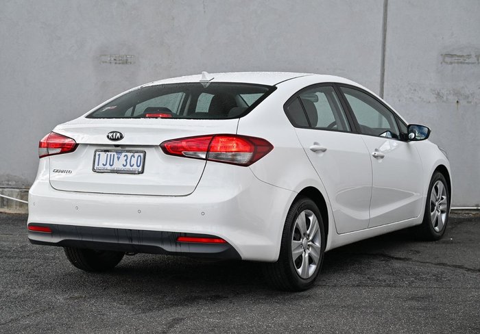 2017 Kia Cerato S YD MY17 Clear White