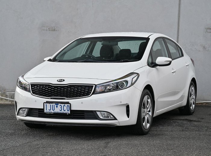 2017 Kia Cerato S YD MY17 Clear White