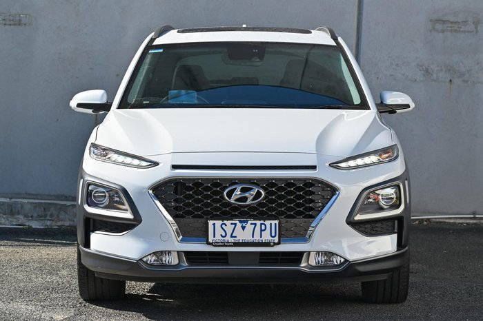 2020 Hyundai Kona Highlander OS.3 MY20 Chalk White