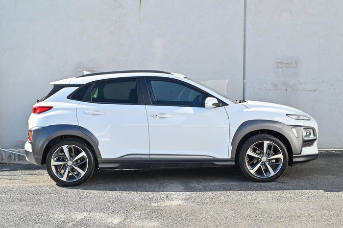 2020 Hyundai Kona Highlander OS.3 MY20 Chalk White