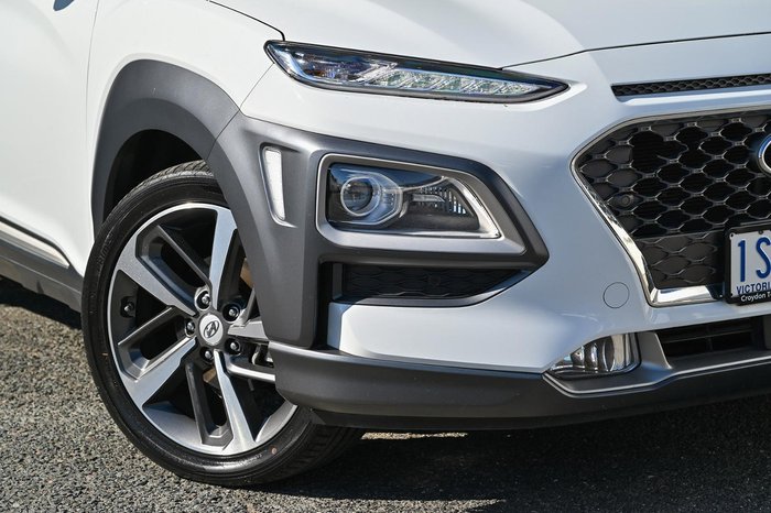 2020 Hyundai Kona Highlander OS.3 MY20 Chalk White