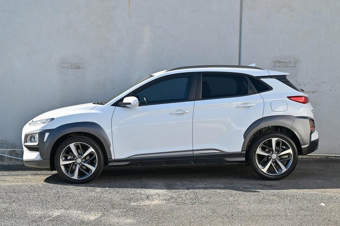 2020 Hyundai Kona Highlander OS.3 MY20 Chalk White