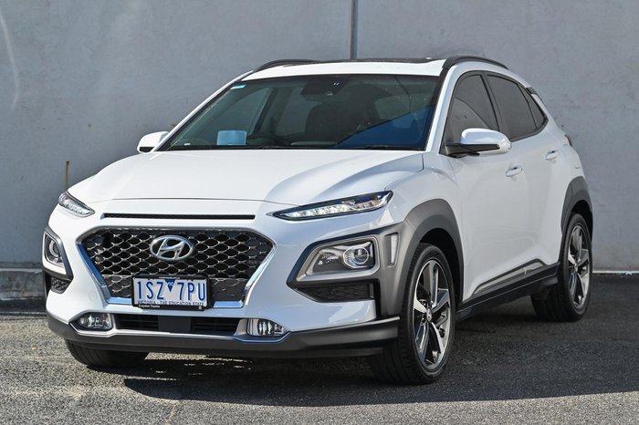 2020 Hyundai Kona Highlander OS.3 MY20 Chalk White