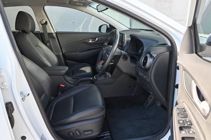 2020 Hyundai Kona Highlander OS.3 MY20 Chalk White