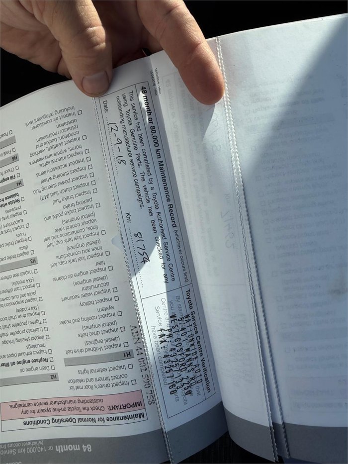 2016 TOYOTA HILUX WORKMATE