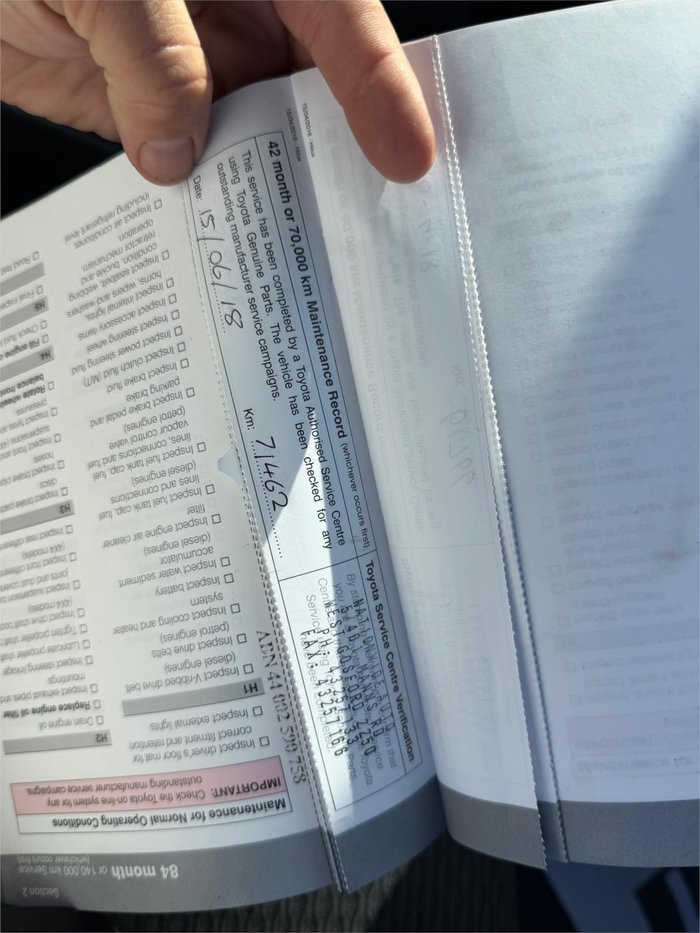 2016 TOYOTA HILUX WORKMATE