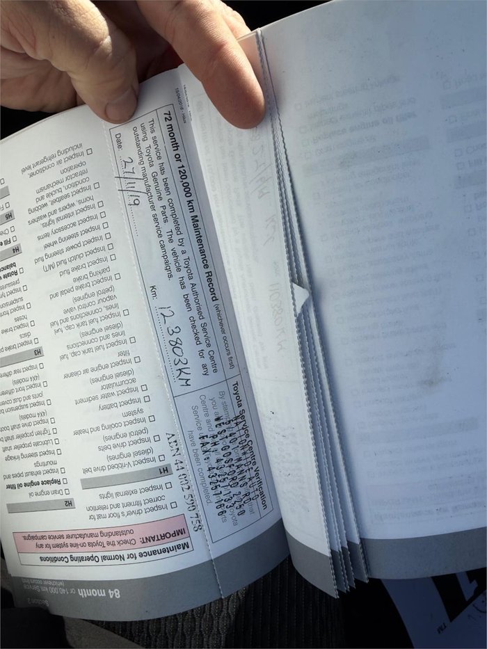 2016 TOYOTA HILUX WORKMATE