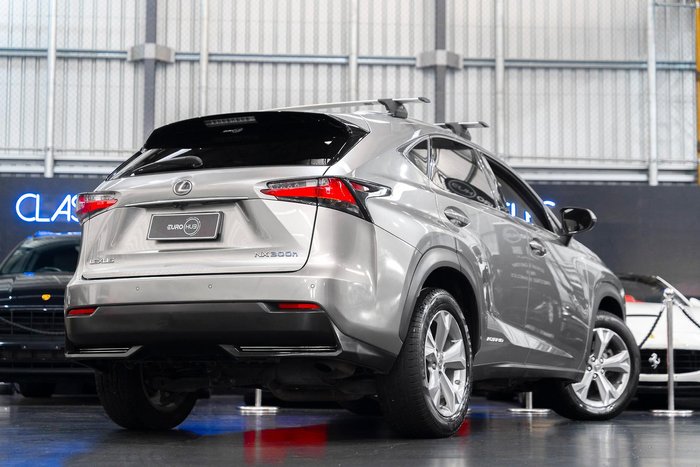 2015 Lexus NX 300h Sports Luxury AYZ15R AWD Mercury Grey