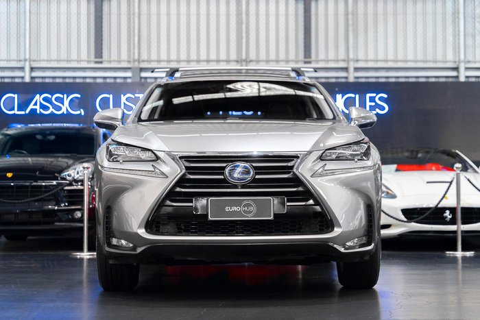 2015 Lexus NX 300h Sports Luxury AYZ15R AWD Mercury Grey