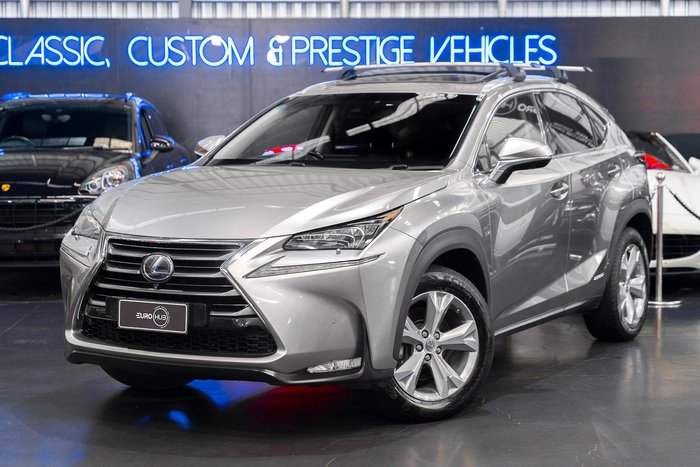 2015 Lexus NX 300h Sports Luxury AYZ15R AWD Mercury Grey