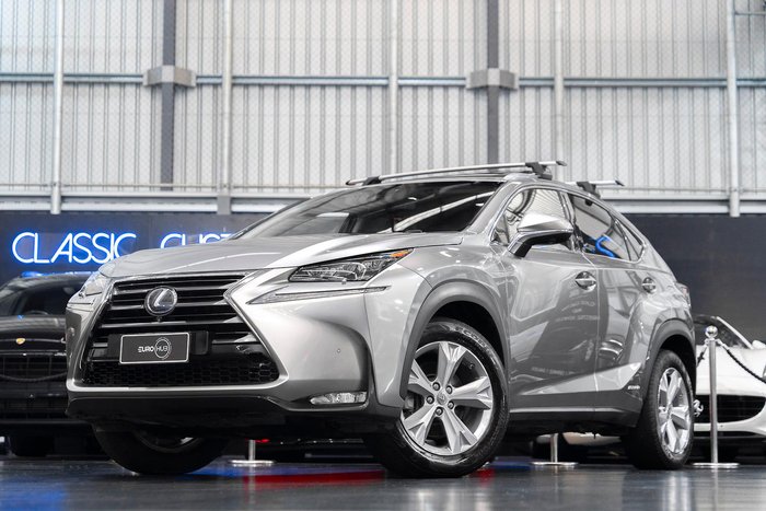 2015 Lexus NX 300h Sports Luxury AYZ15R AWD Mercury Grey