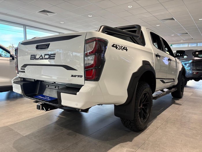 2026 Isuzu D-MAX BLADE MY25.5 4X4 Dual Range Mineral White