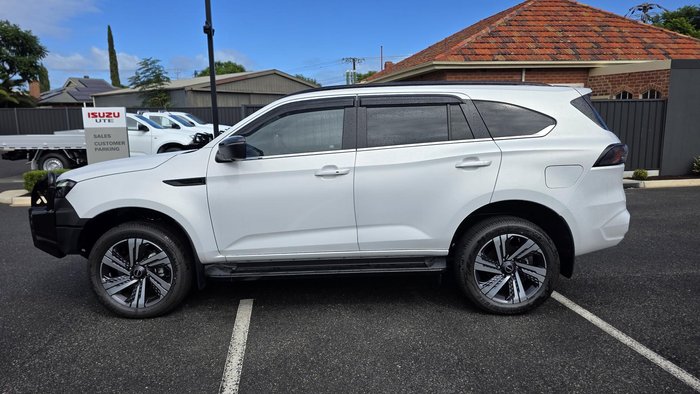 2025 Isuzu MU-X LS-T MY25.5 4X4 Dual Range Mineral White
