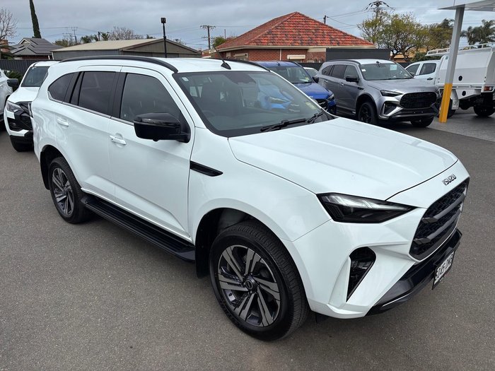 2025 Isuzu MU-X LS-T MY25.5 4X4 Dual Range Mineral White