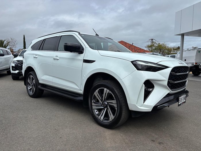 2025 Isuzu MU-X LS-T MY25.5 4X4 Dual Range Mineral White