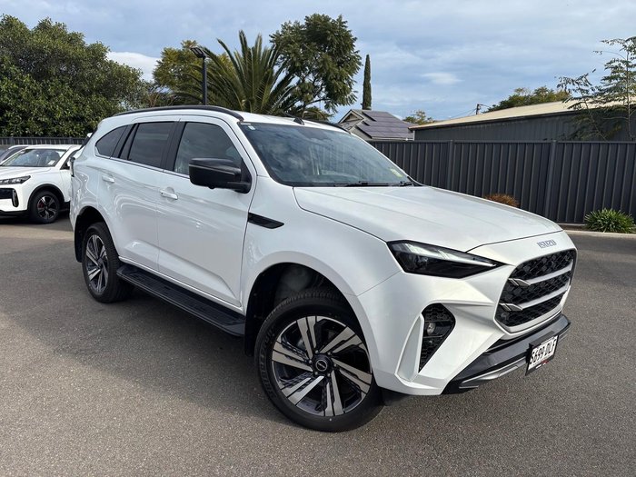 2025 Isuzu MU-X LS-T MY25.5 4X4 Dual Range Moonstone White
