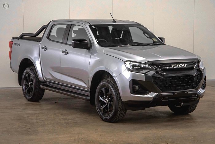 2025 Isuzu D-MAX X-RIDER MY25.5 4X4 Dual Range Mercury Silver