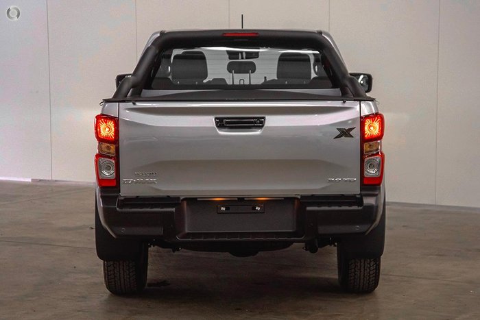 2025 Isuzu D-MAX X-RIDER MY25.5 4X4 Dual Range Mercury Silver