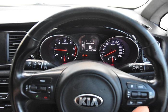 2015 Kia Carnival SLi YP MY15 Clear White