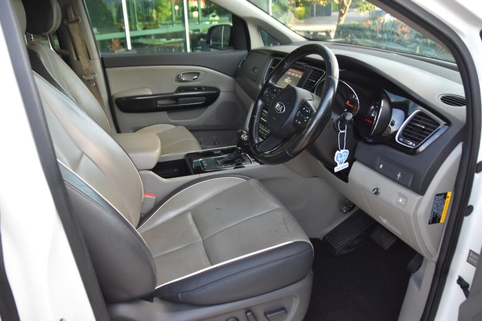 2015 Kia Carnival SLi YP MY15 Clear White