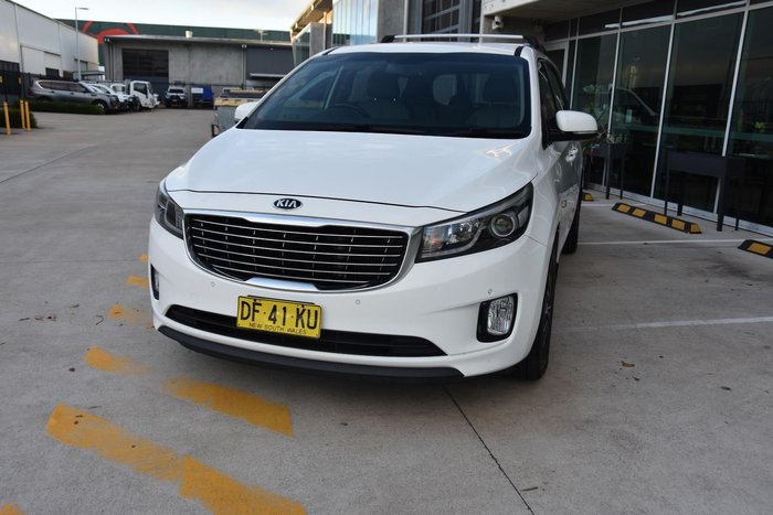 2016 Kia Carnival Platinum YP MY16 Clear White