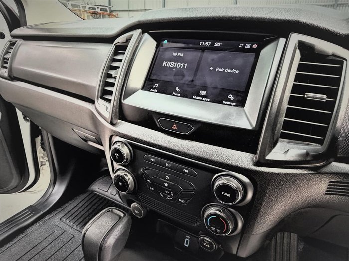 2021 Ford Ranger XL Hi-Rider PX MkIII MY21.25 4x2 Arctic White