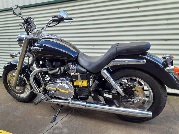 2012 Triumph America America Black