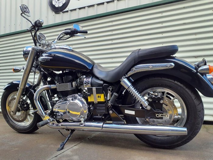 2012 Triumph America America Black
