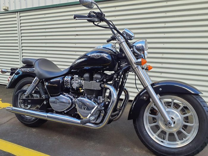 2012 Triumph America America Black