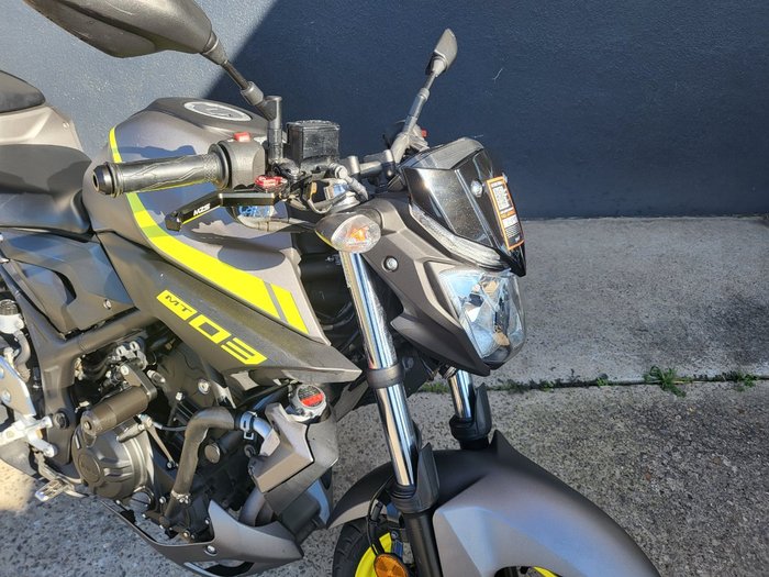 2018 Yamaha MT-03 (MT03LA) (ABS) GREY