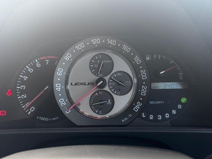 2001 Lexus IS 200 Sports Luxury GXE10R MY02 White Pearl