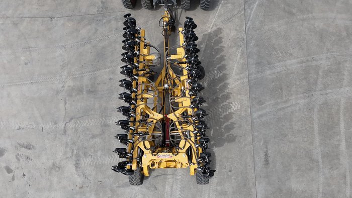 0 SERAFIN ULTISOW FORWARD FOLD S1248 SINGLE DISC SEEDER YELLOW