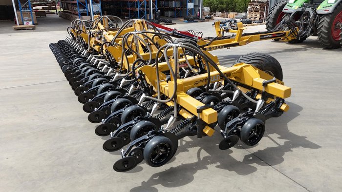 0 SERAFIN ULTISOW FORWARD FOLD S1248 SINGLE DISC SEEDER YELLOW