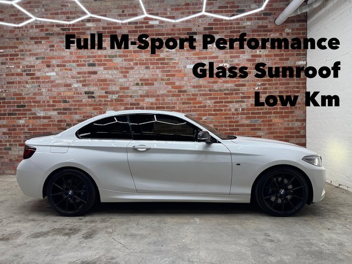 2017 BMW 2 Series M240i F22 LCI Alpine White