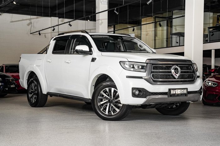 2025 GWM Cannon Ultra NPW 4X4 Dual Range Pearl White