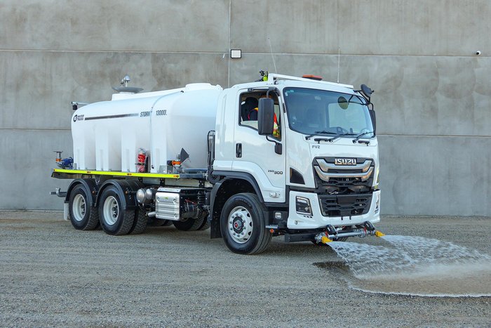 2025 Isuzu F Series FVZ 260-300 AT R46 White