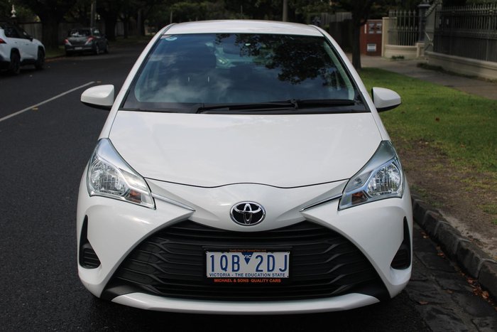 2019 Toyota Yaris Ascent NCP130R Glacier White