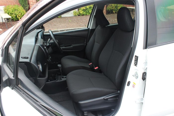 2019 Toyota Yaris Ascent NCP130R Glacier White