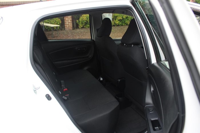 2019 Toyota Yaris Ascent NCP130R Glacier White