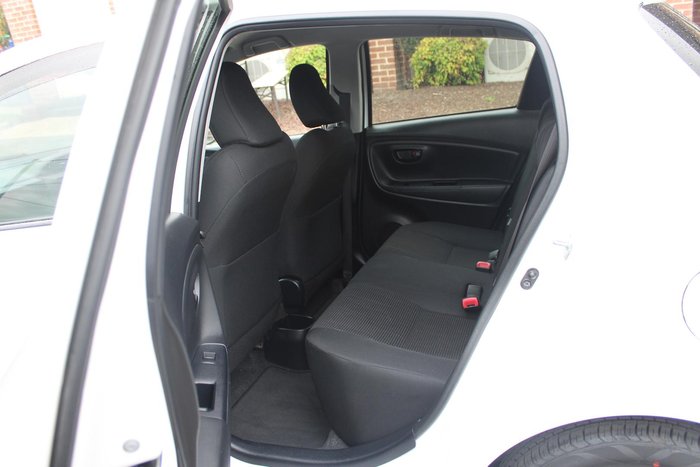 2019 Toyota Yaris Ascent NCP130R Glacier White