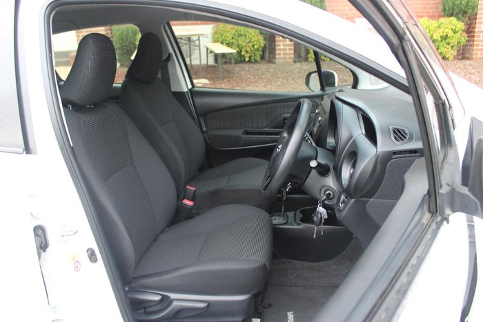 2019 Toyota Yaris Ascent NCP130R Glacier White