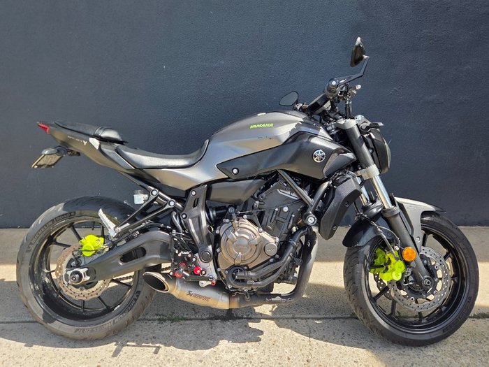 2016 Yamaha MT-07 LA GREY