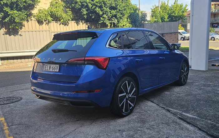 2020 SKODA Scala 110TSI Launch Edition NW MY20.5 Race Blue